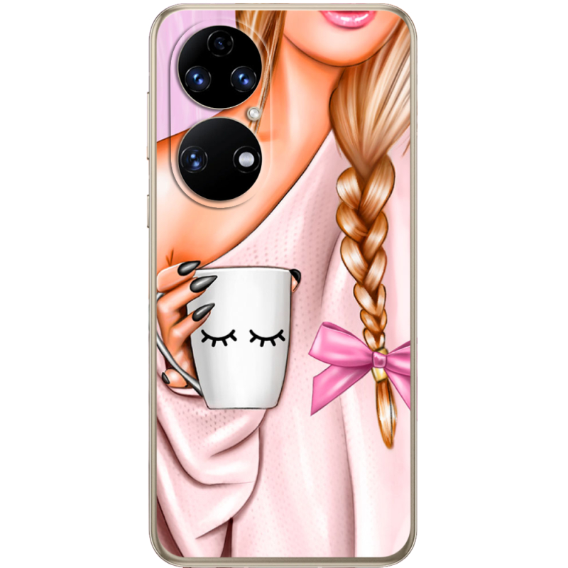 Чохол BoxFace Huawei P50 Morning Coffee