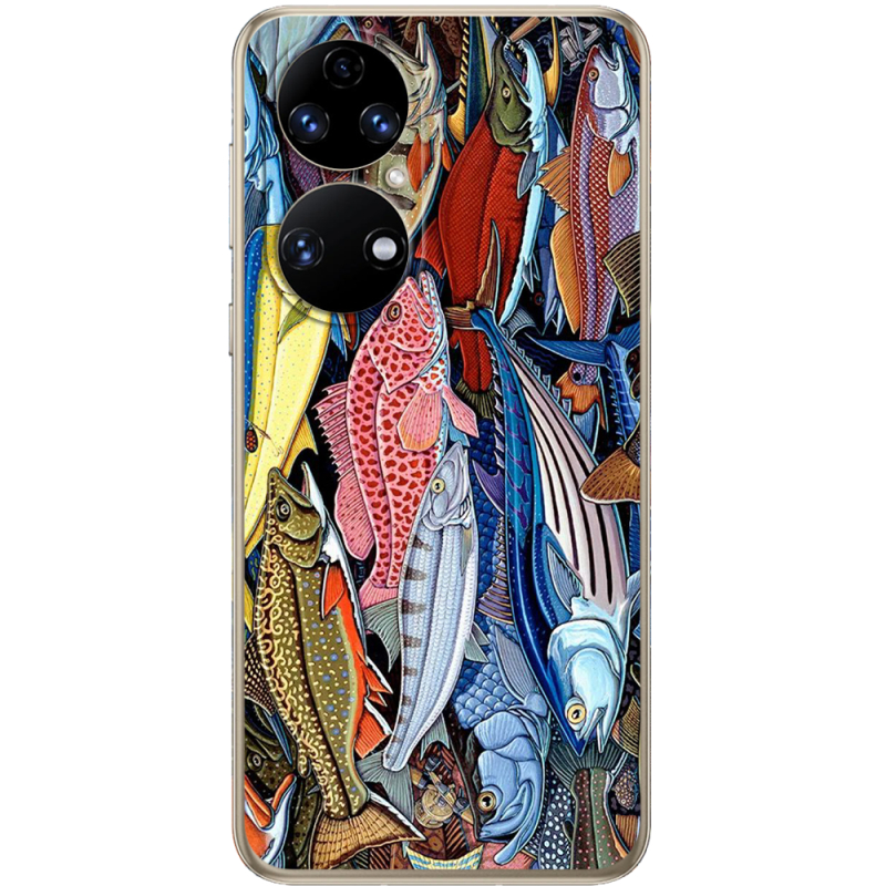 Чохол BoxFace Huawei P50 Sea Fish