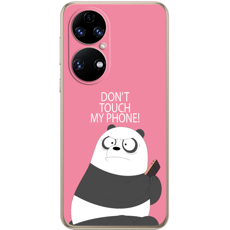 Чохол BoxFace Huawei P50 Dont Touch My Phone Panda