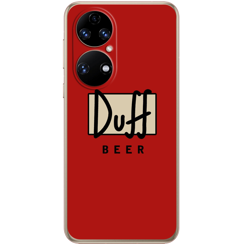 Чохол BoxFace Huawei P50 Duff beer