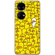 Чохол BoxFace Huawei P50 Yellow Ducklings