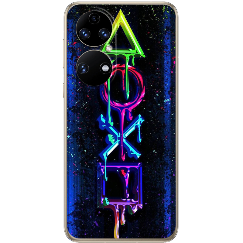 Чохол BoxFace Huawei P50 Graffiti symbols