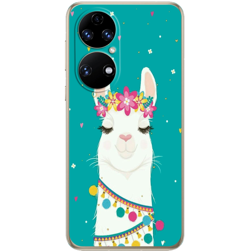 Чохол BoxFace Huawei P50 Cold Llama