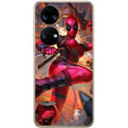 Чохол BoxFace Huawei P50 Woman Deadpool