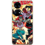 Чохол BoxFace Huawei P50 Deadpool and Mary Jane