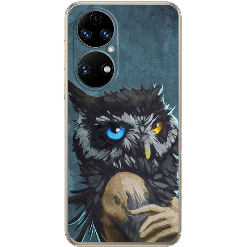 Чохол BoxFace Huawei P50 Owl Woman