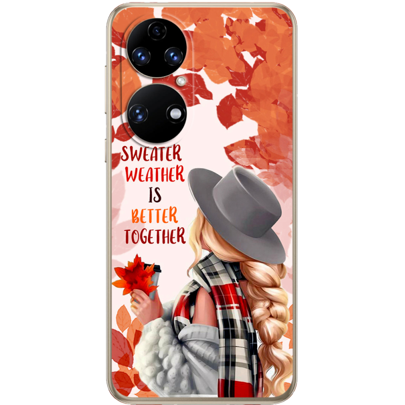 Чохол BoxFace Huawei P50 Sweater Weather