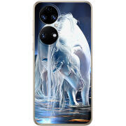 Чохол BoxFace Huawei P50 White Horse