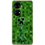 Чохол BoxFace Huawei P50 Minecraft Creeper