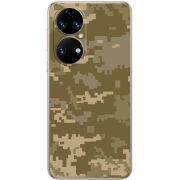 Чохол BoxFace Huawei P50 Камуфляж ЗСУ
