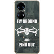 Чохол BoxFace Huawei P50 Дрон Fly Around