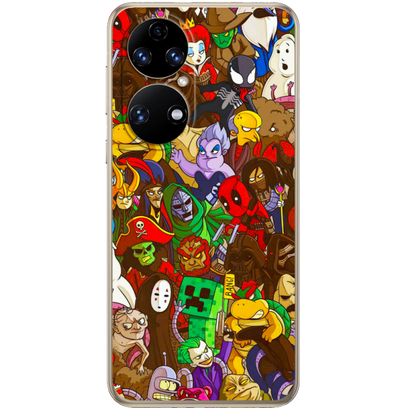 Чохол BoxFace Huawei P50 Злодеи