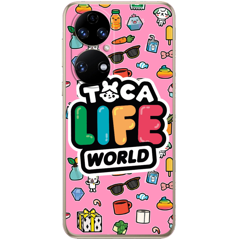 Чохол BoxFace Huawei P50 Toca Boca Life World
