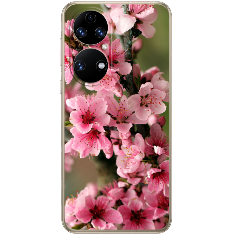 Чохол BoxFace Huawei P50 Вишневые Цветы