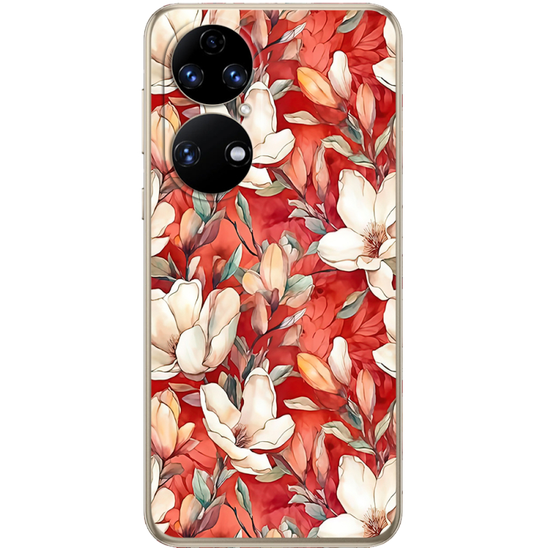 Чохол BoxFace Huawei P50 Світанок магнолій