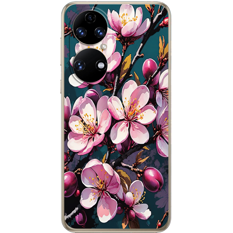 Чохол BoxFace Huawei P50 Рожевий аромат