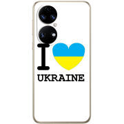Чохол BoxFace Huawei P50 I love Ukraine