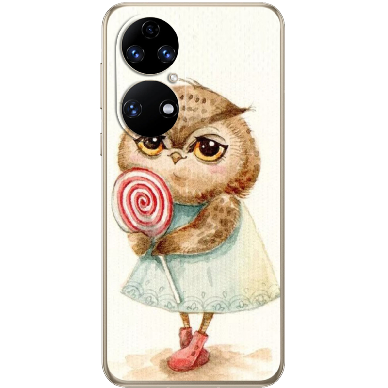 Чохол BoxFace Huawei P50 Совушка