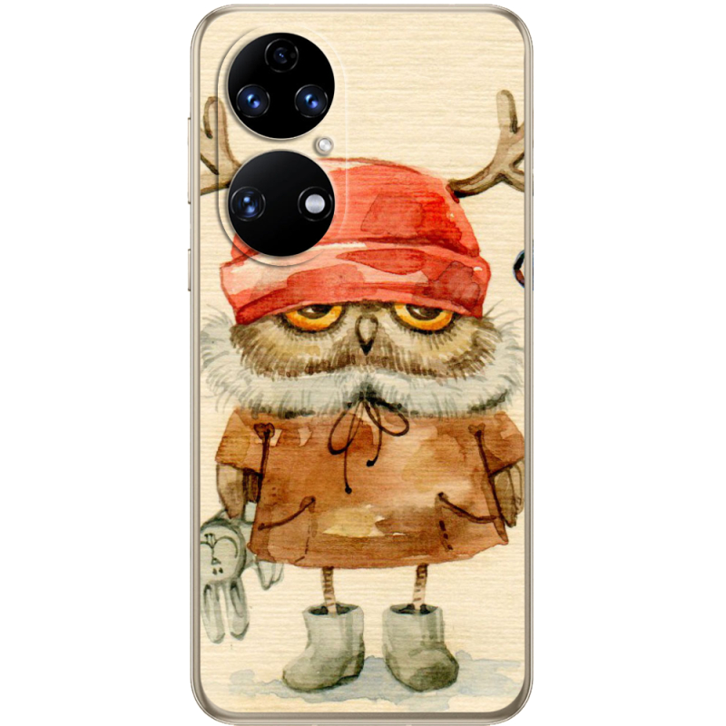 Чохол BoxFace Huawei P50 Милая Сова