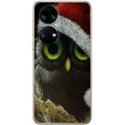 Чохол BoxFace Huawei P50 Christmas Owl