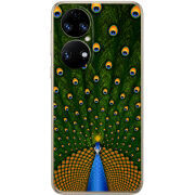 Чохол BoxFace Huawei P50 Peacocks Tail