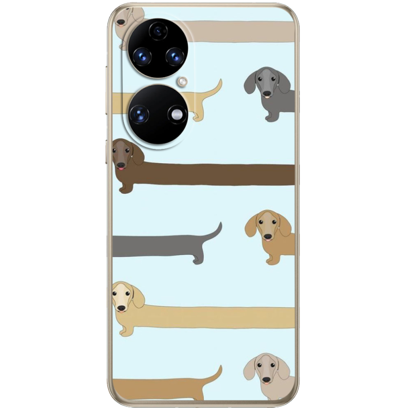 Чохол BoxFace Huawei P50 Dachshund