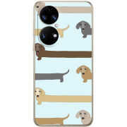 Чохол BoxFace Huawei P50 Dachshund