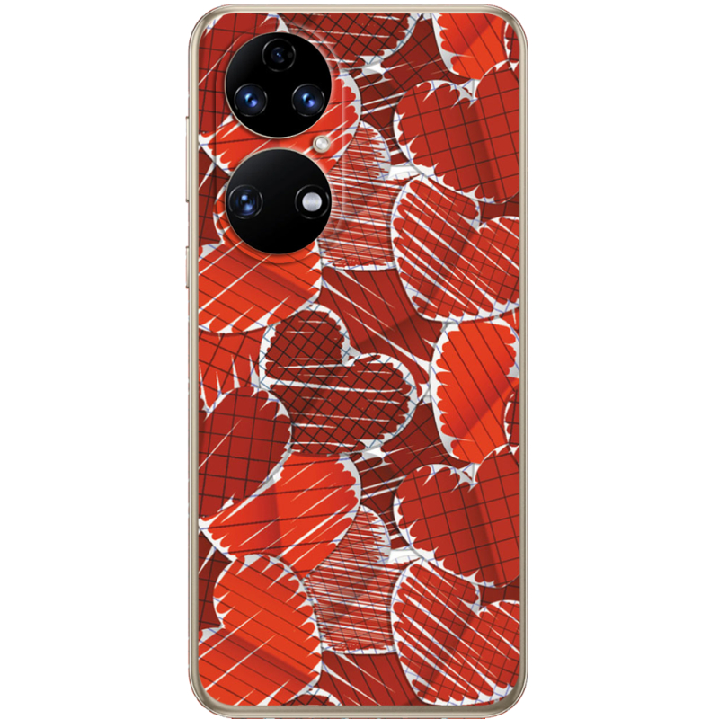 Чохол BoxFace Huawei P50 Heart Strings