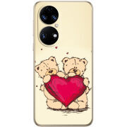 Чохол BoxFace Huawei P50 Teddy Bear Love
