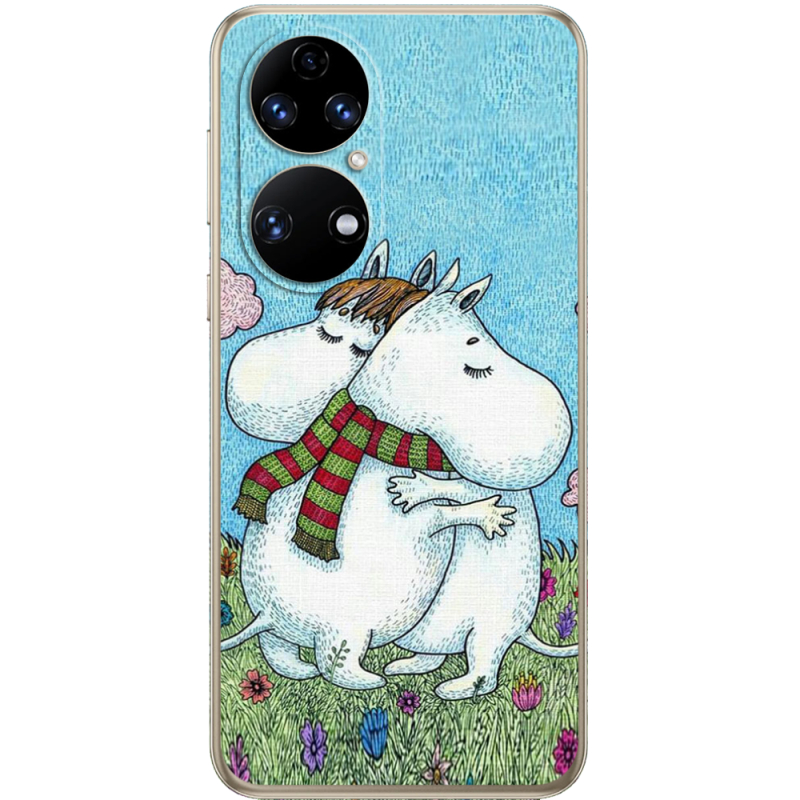 Чохол BoxFace Huawei P50 Mumintroll