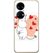 Чохол BoxFace Huawei P50 Mumintroll