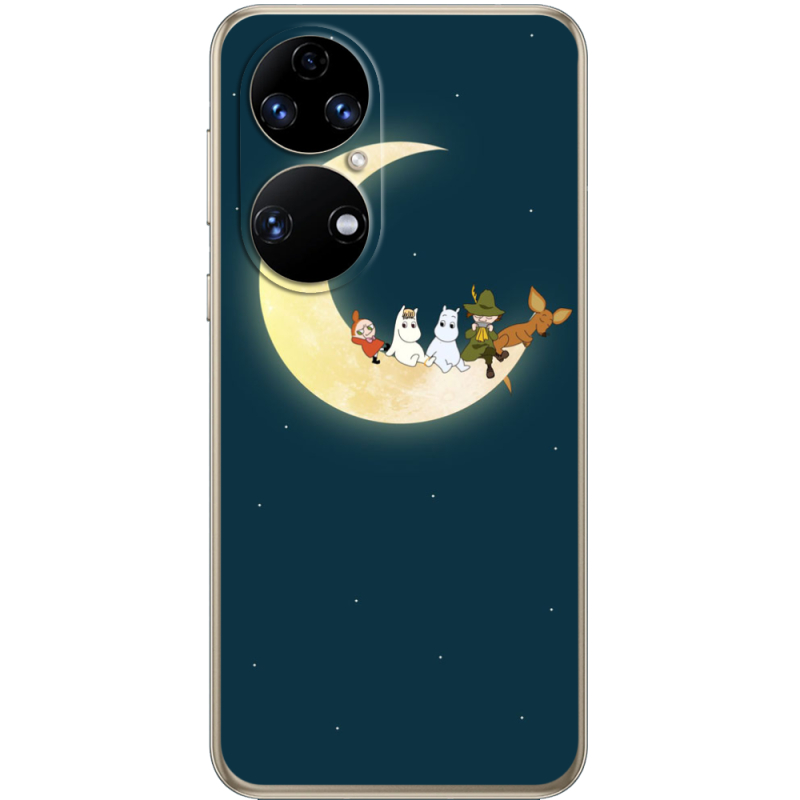 Чохол BoxFace Huawei P50 Mumintroll
