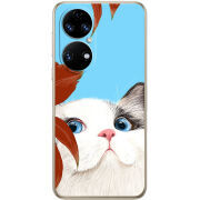 Чохол BoxFace Huawei P50 Wondering Cat