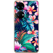 Чохол BoxFace Huawei P50 flowers in the tropics