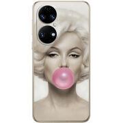 Чохол BoxFace Huawei P50 Marilyn Monroe Bubble Gum