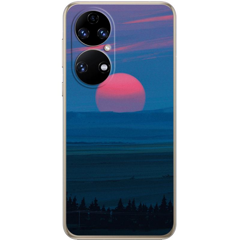 Чохол BoxFace Huawei P50 Cold Red Light