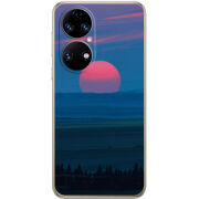 Чохол BoxFace Huawei P50 Cold Red Light