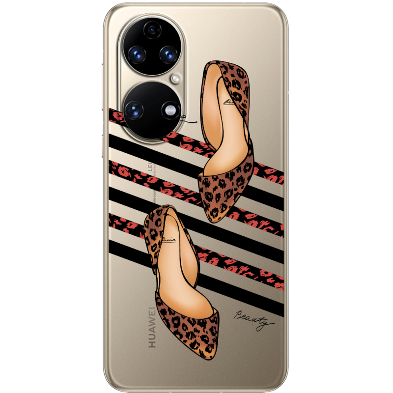 Прозорий чохол BoxFace Huawei P50 Love Beauty