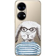 Прозорий чохол BoxFace Huawei P50 MR. Rabbit