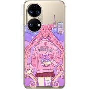 Прозорий чохол BoxFace Huawei P50 Wiked Lady