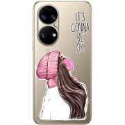 Прозорий чохол BoxFace Huawei P50 It's Gonna Be OK