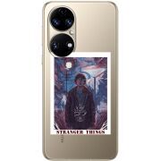 Прозорий чохол BoxFace Huawei P50 Stranger Things