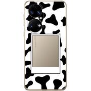 Прозорий чохол BoxFace Huawei P50 Cow