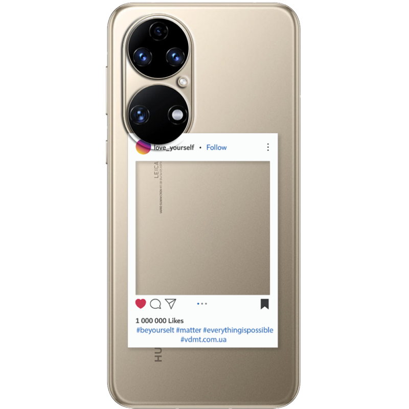 Прозорий чохол BoxFace Huawei P50 Insta