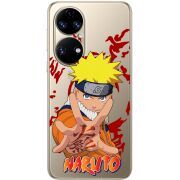 Прозорий чохол BoxFace Huawei P50 Naruto