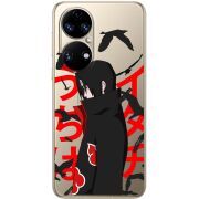 Прозорий чохол BoxFace Huawei P50 Учиха Итачи