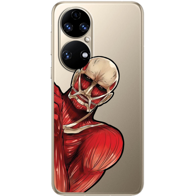 Прозорий чохол BoxFace Huawei P50 Титан