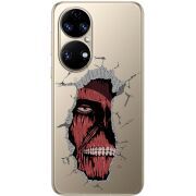 Прозорий чохол BoxFace Huawei P50 Нападение Титана