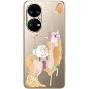 Прозорий чохол BoxFace Huawei P50 Uni Blonde