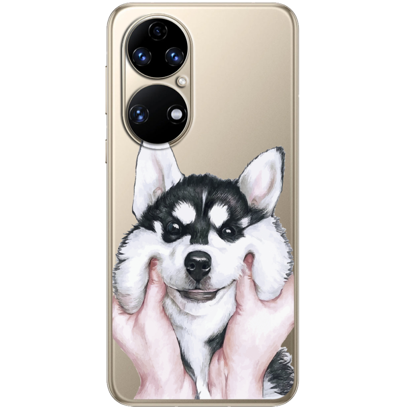 Прозорий чохол BoxFace Huawei P50 Husky